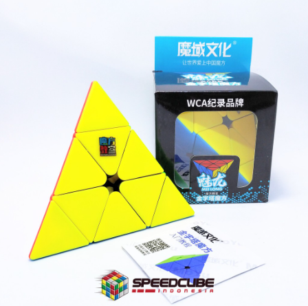 Speedcube – Rubik Pyraminx Moyu Meilong – Rubik Piramid Segitiga 3×3 Original