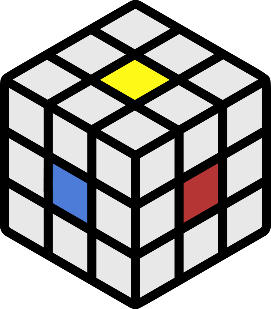 Tahapan Membuat Cross Putih Rubik 3x3 Posisi Warna