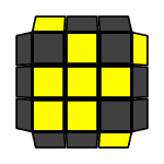 Rumus Rubik OLL - Tanda Plus - 7