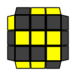 Rumus Rubik OLL - Huruf L - 1