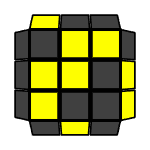 Rumus Rubik OLL - Huruf W-2
