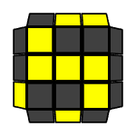 Rumus Rubik OLL - bentuk Petir besar
