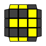 Rumus Rubik OLL - Huruf T-1