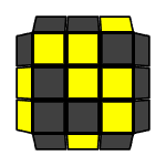 Rumus Rubik OLL - Huruf W-1