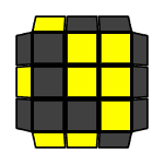 Rumus Rubik OLL - Huruf P - 1