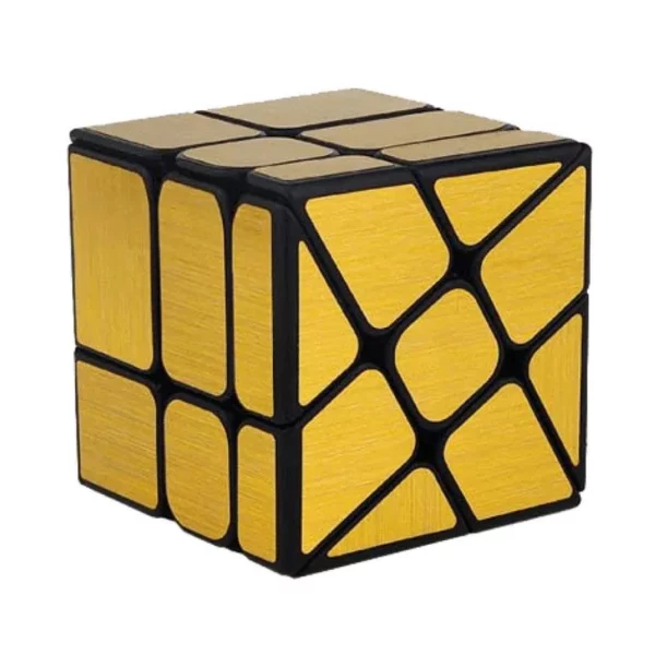 Rubik Windmirror blackgolden
