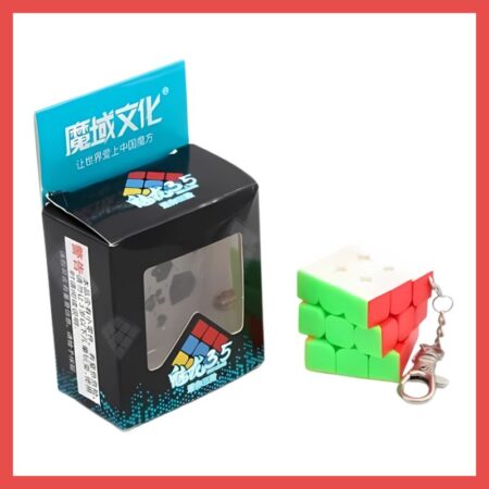 Rubik MoFangJiaoShi mini 3x3 Keychain 35mm - Gantungan Kunci