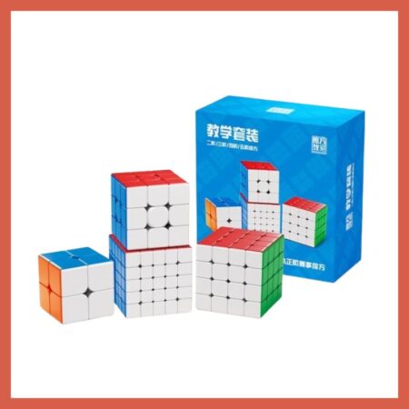 Rubik WCA 2-5 Cubes Bundle Stickerless