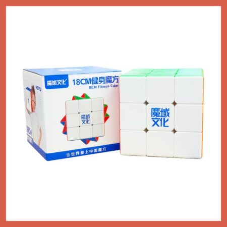 Rubik 18CM 3x3 Fitness Cube Stickerless