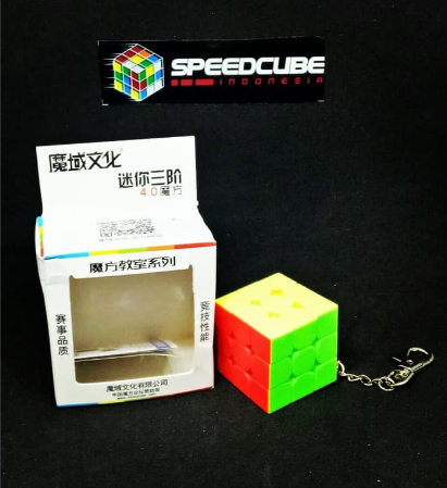 Moyu Keychain Rubik Cube Gantungan Kunci Rubik 3×3 keychain 3,5 cm