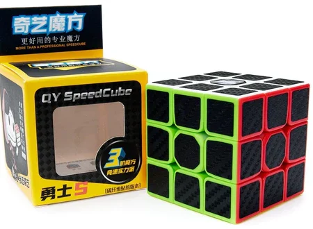 Rubik QiYi 3x3 (Carbon Fiber)