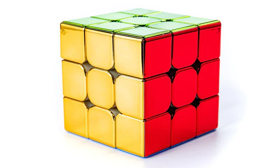 Rubik Cyclone Boys Metallic 3x3 Magnetic - Image 4