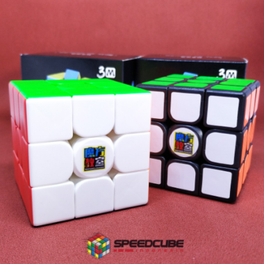 Rubik 3×3 Magnetic 3M MoYu Meilong Black & Stickerless - Image 5