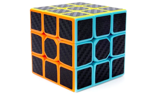 Rubik QiYi 3x3 (Carbon Fiber) - Image 2