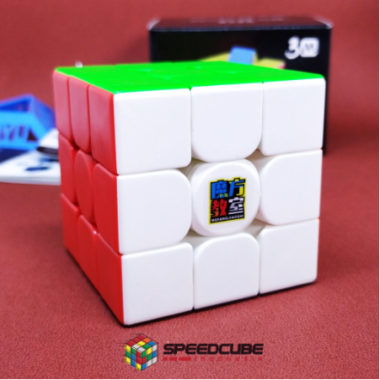 Rubik 3×3 Magnetic 3M MoYu Meilong Black & Stickerless - Image 3