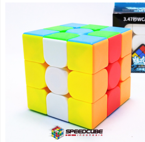 Rubik 3×3 Original & Premium Rubik Moyu Meilong Stickerless - Image 2