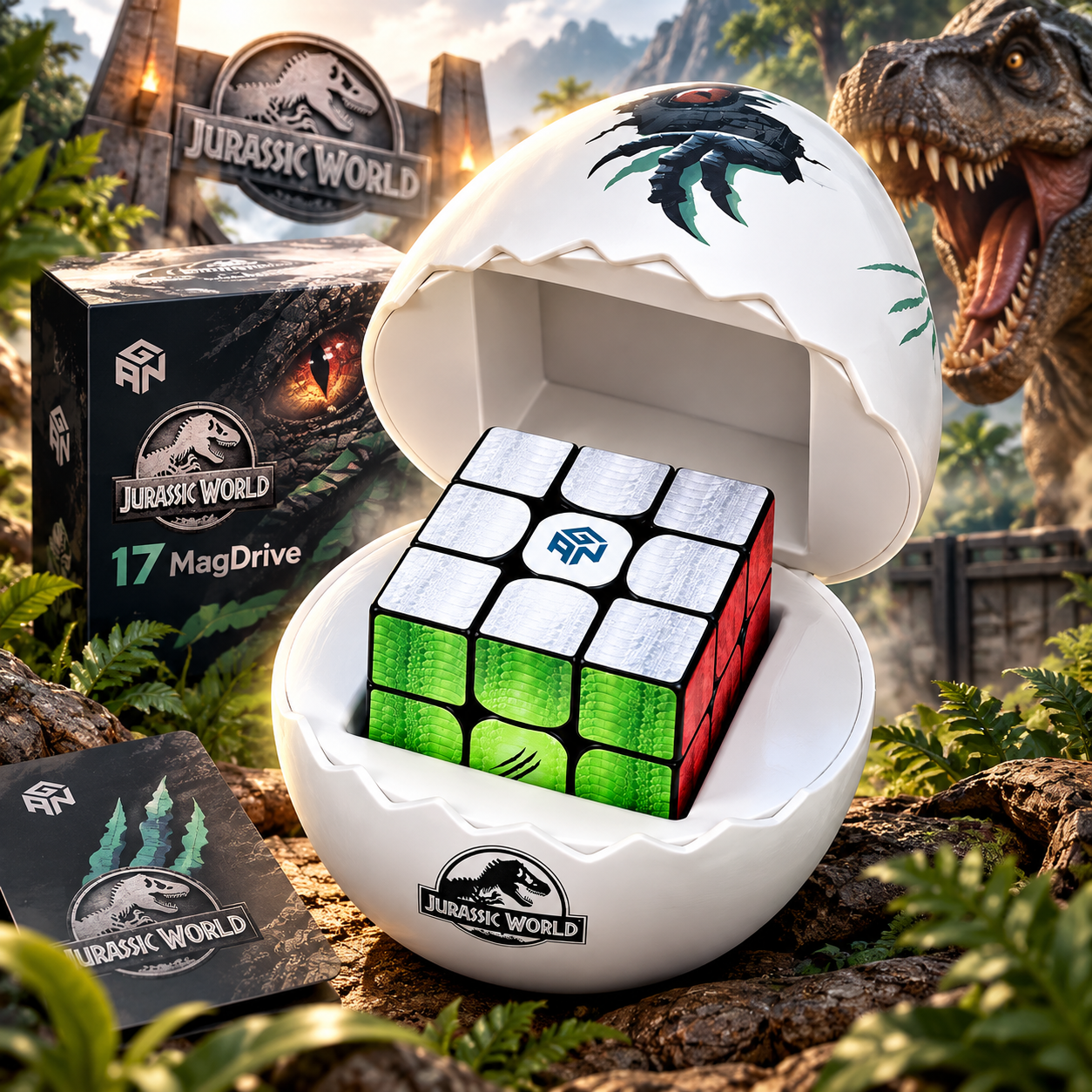 Rubik GAN Jurassic Park 17 MagDrive