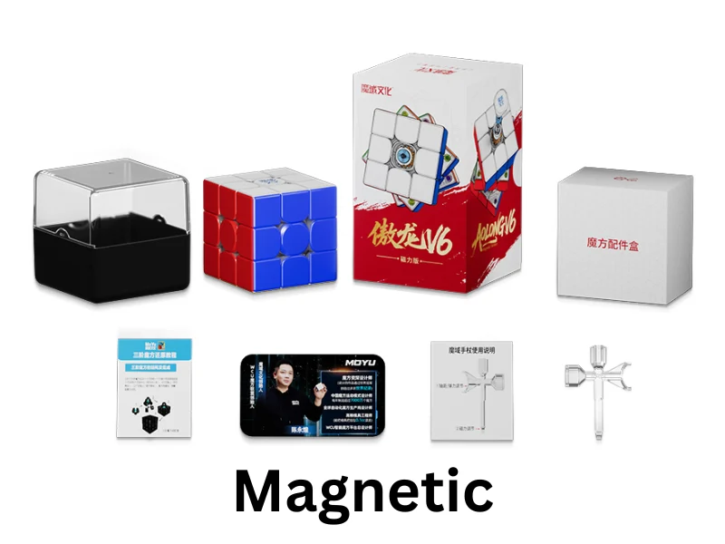 Rubik MoYu Aolong V6 3x3 M Varian Standart & UV Stickerless