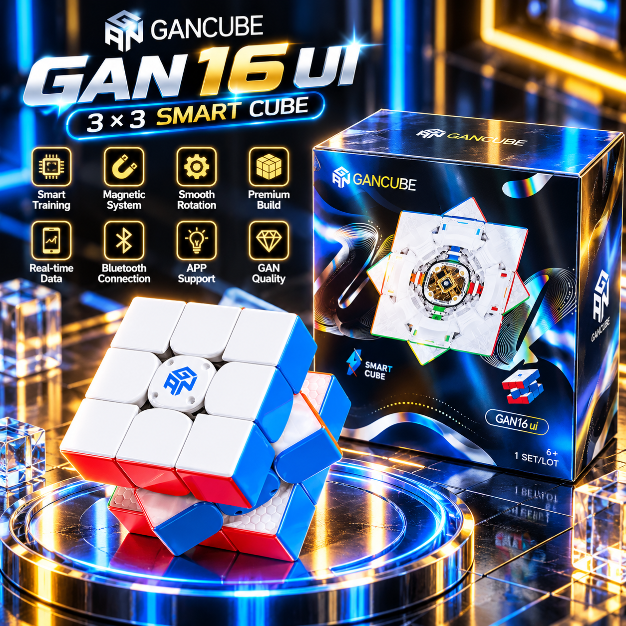Rubik GAN 16 ui Maglev Max UV