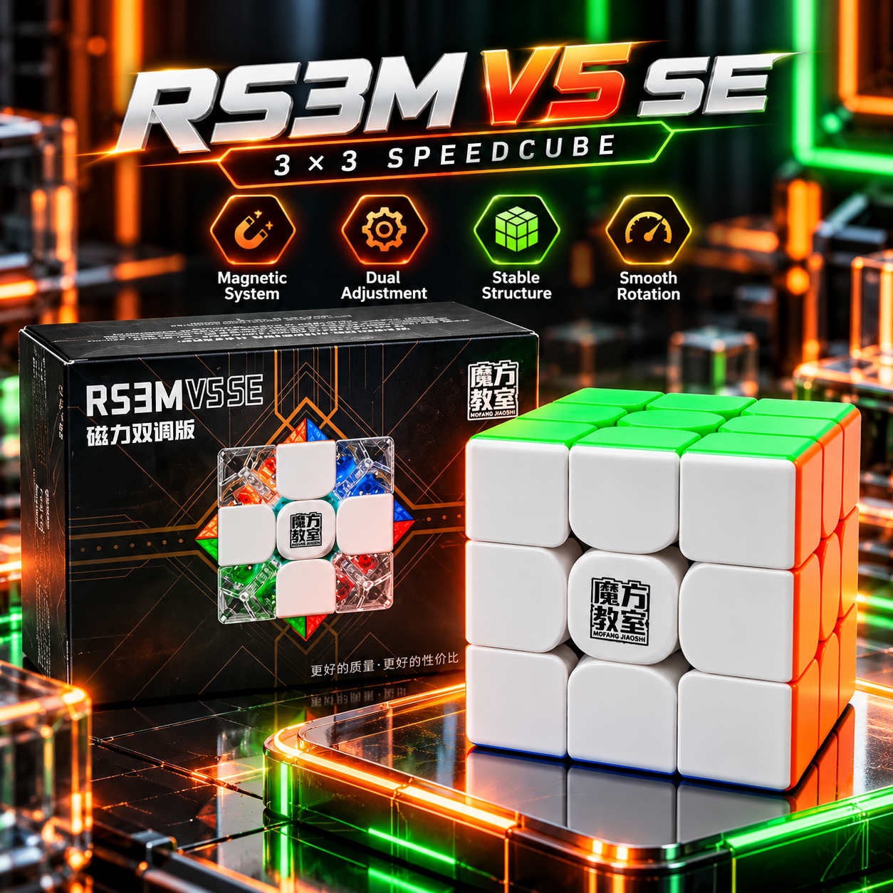 Rubik RS3M V5 SE Magnetic