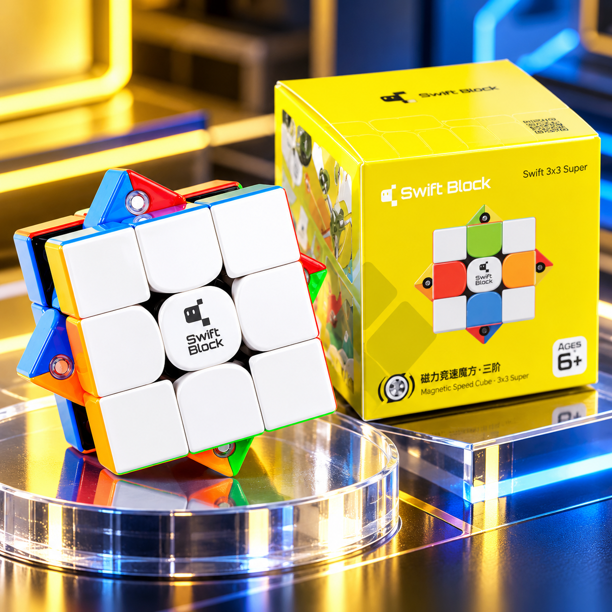 Rubik Swift 3x3 Super Maglev UV
