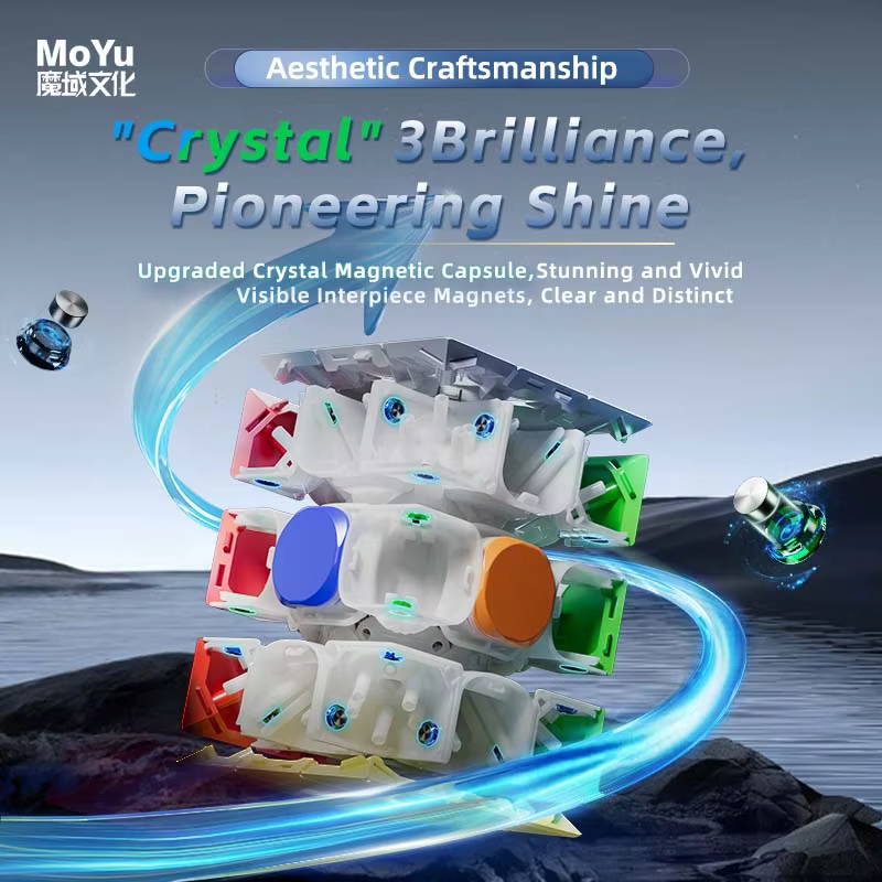 Rubik WeiLong V11 3x3 8-M Ball Core UV Stickerless